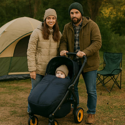 chancelière pour poussette camping