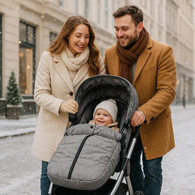 chancelière pour poussette maman papa bébé serein
