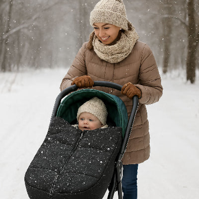 chancelière pour poussette promenade hiver
