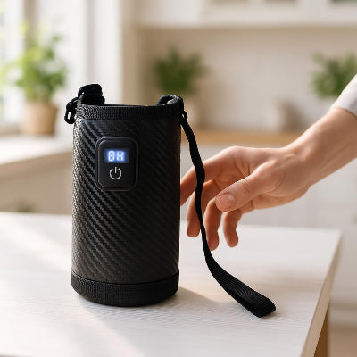 chauffe lait bébé avec thermostat réglable noir