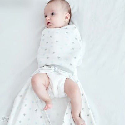 Couverture d'emmaillotage | DouceNuit ™ - Ô Royaume de bébé et maman | Le Partenaire d'Excellence en Puériculture pour la famille.
