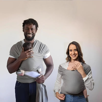 écharpe de portage bébé adapté toutes morphologies