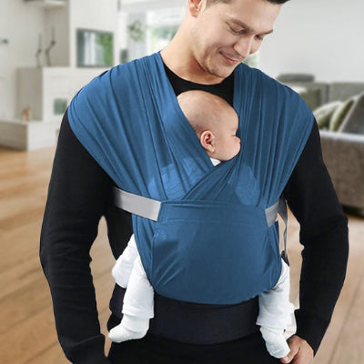 écharpe de portage papa porte bébé