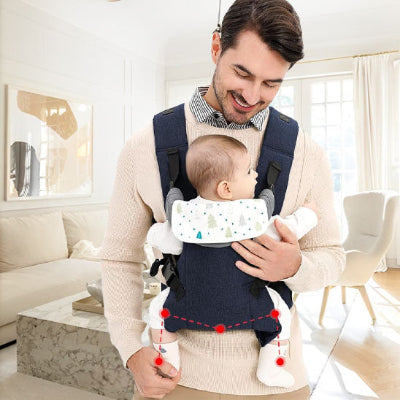 porte bébé ergonomique papa face lui