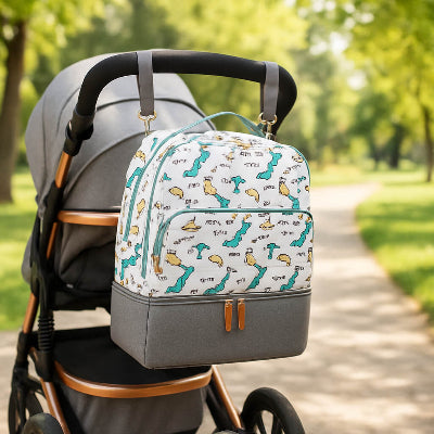 sac a dos a langer accrocher poigné poussette