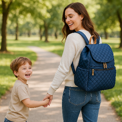 sacl a dos a langer maman enfant promenade
