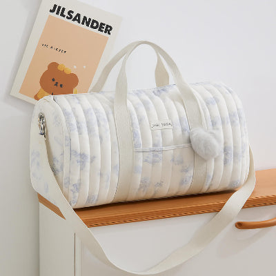 sac a langer fleur bleue