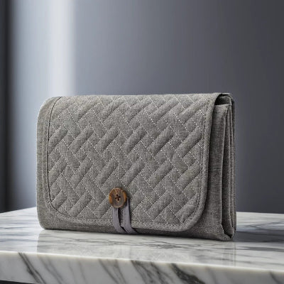 sac a langer gris foncé