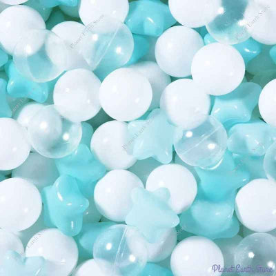 Balle piscine a balle balle piscine a balle balles turquoise blanc transparent plastique souple enfant