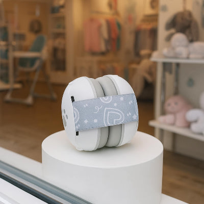 Casque anti bruit bebe blanc