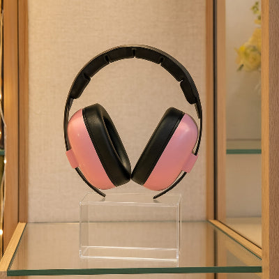 casque anti bruit bebe rose
