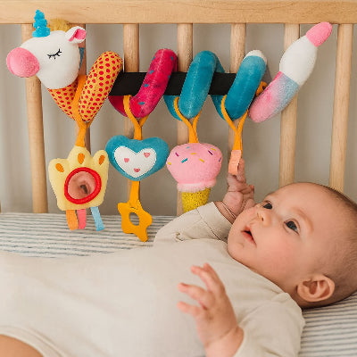 Spirale d activite bebe stimulante licorne glace coeur etoile