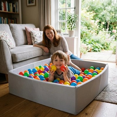 balle piscine a balle bebe salon