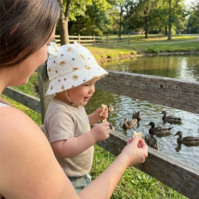 bob-bébé-parc-nature-enfant-nourrit-canards