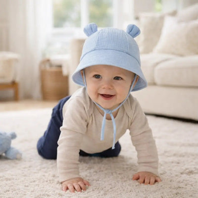 bob bébé bleu lifestyle décor maison