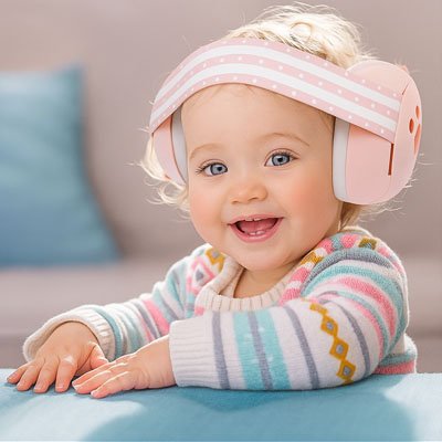 Casque anti bruit bébé pour bebe heureux