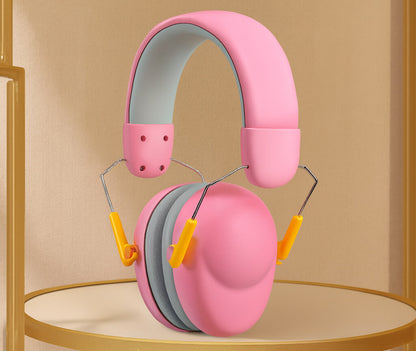 casque anti bruit pour bebe rose