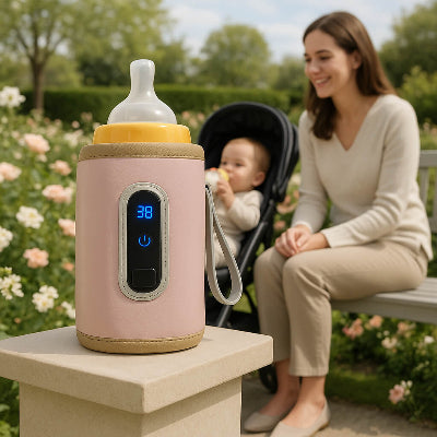 chauffe biberon portable bebe bois biberon bonne température