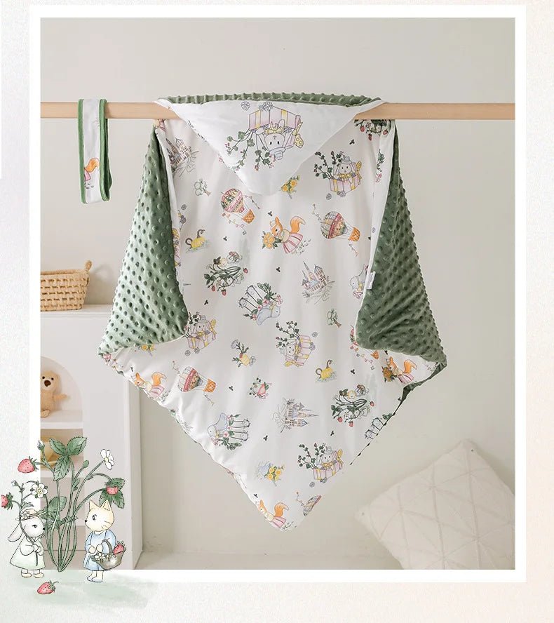 COUVERTURE D'EMMAILLOTAGE | FLUFFY™ - Ô Royaume de bébé et maman | Le Partenaire d'Excellence en Puériculture pour la famille.