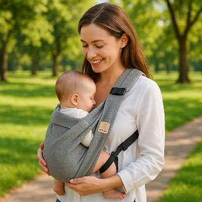 echarpe de portage maman balade bebe