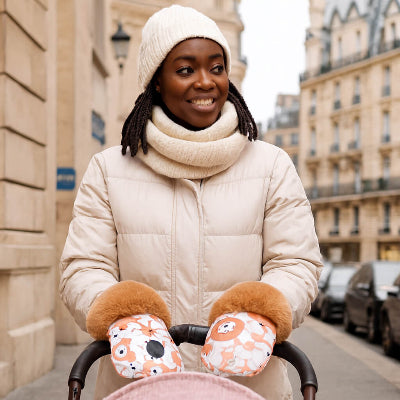 gants de poussette maman promenade poussette 
