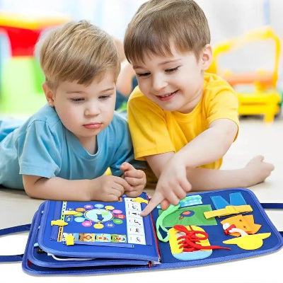 jouet enfant 2 ans livre interactif avec formes couleurs activites motrices