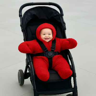 nid d ange 6 12 mois bébé dans poussette