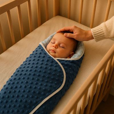 nid d ange bebe dans couchette