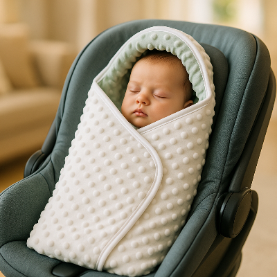 nid d ange bebe dans siege auto