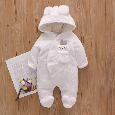 nid d ange bebe lapin blanc
