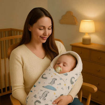 nid d ange bebe maman berce bébé 