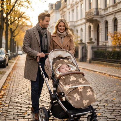 Nid d'ange bébé poussette | Ultra-Doux 0 à 12 mois