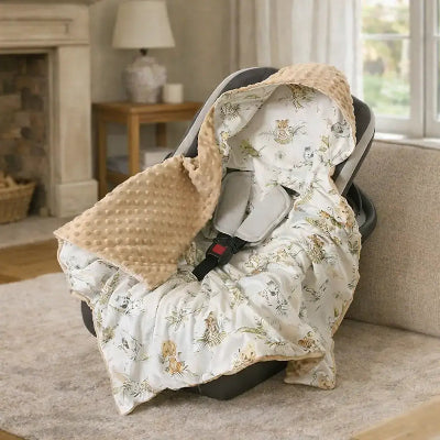 nid d’ange mi saison bébé confort douillet minky beige intérieur maison