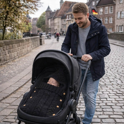 nid d ange mi saison promenade poussette automne