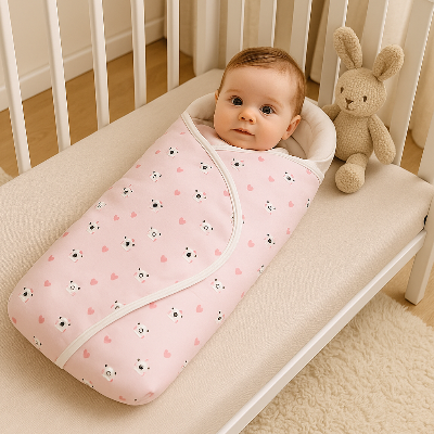 nid d ange ours bebe couche lit