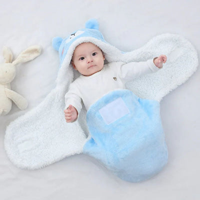 nid d ange ours bleu