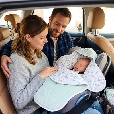nid d’ange siège auto bébé douceur tendresse moment cosy