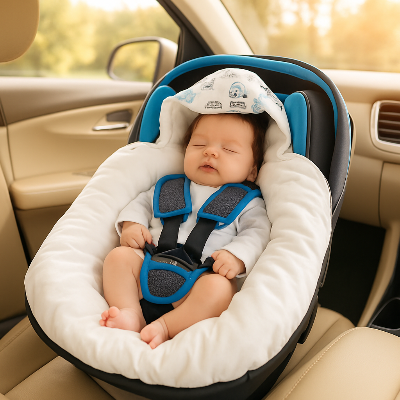 nid d ange voiture beb dans siège auto