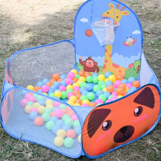 piscine a balle bebe exterieur animaux