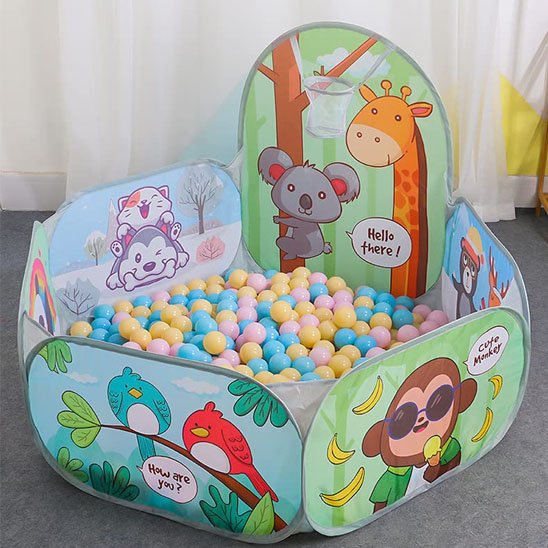 piscine a balle bebe koala girafe