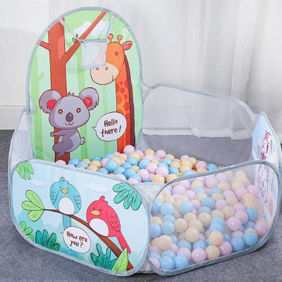 piscine a balle bebe pastel enfant