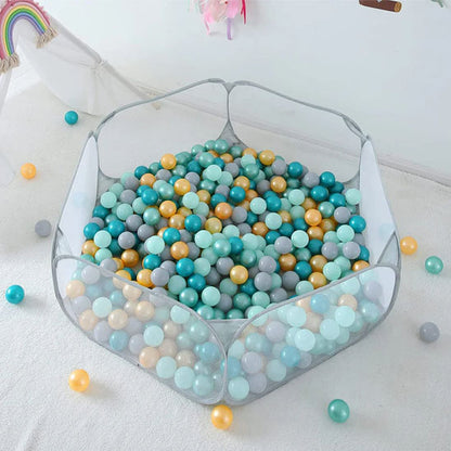 piscine a balle pour bebe bebe interieur bleu or