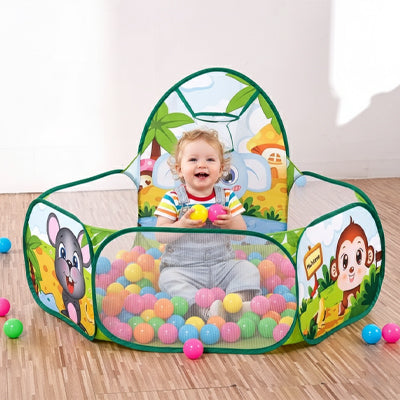 piscine a balles bebe jungle balles couleurs