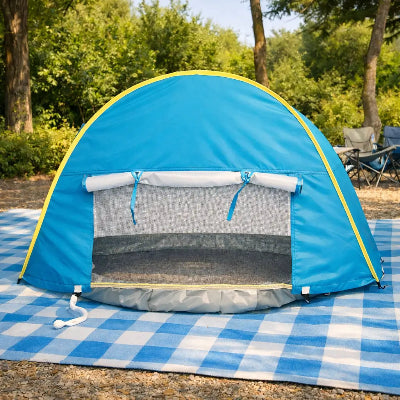 piscine bebe bleue dome rigide camping moderne