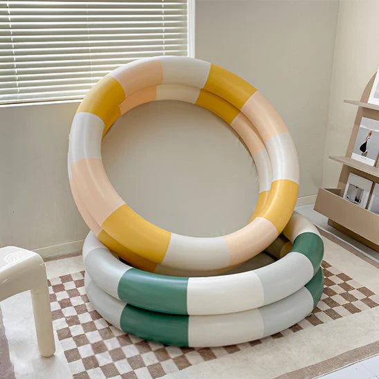piscine gonflable bebe pastel interieur deco