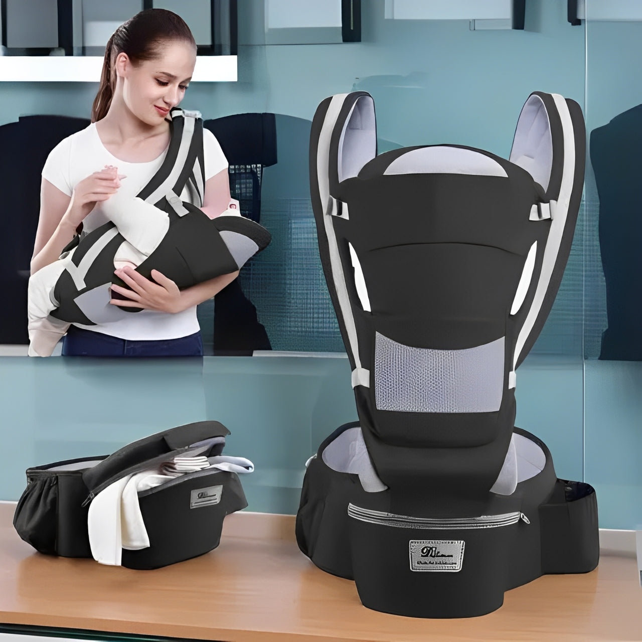 PORTE BÉBÉ| BABYBAGPACK™