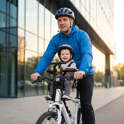 porte bebe velo adulte enfant balade securitaire urbain  