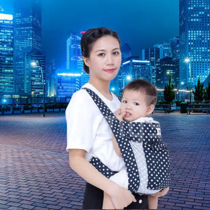 porte bébé nouveau né ville nuit parent promenade