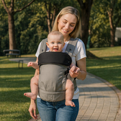porte bébé physiologique portage ventral extérieur confort bébé parent