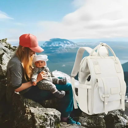 Sac à dos à langer | Matrivoy™ - Ô Royaume de bébé et maman | Le Partenaire d'Excellence en Puériculture pour la famille.